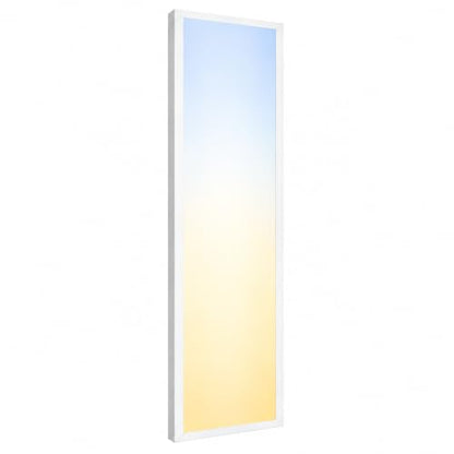 1x4 LED Flat Panel Light 1 Pack, 5200LM, 40W, Drop Ceiling Fixture - color: 1x4, size: 1 Pack