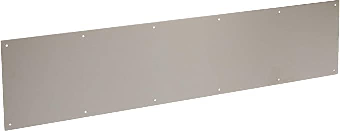 8" x 34" Stainless Steel Satin Finish Kickplate Pack of 10 Includes Fasteners
