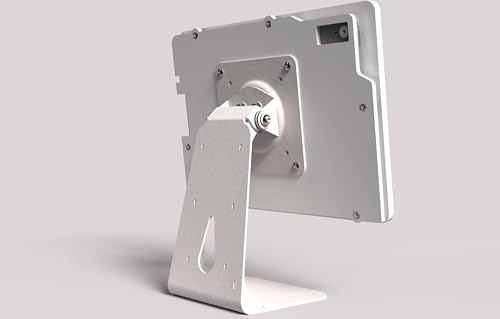Anti-Theft Acrylic Case for Lenovo TAB Tablet with 360 Rotate 180 Swivel Metal Desktop Stand & 90-Degree USB C Cable (White, Chromebook 10e) - color: White, size: Chromebook 10e