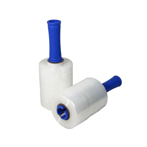 Plastic Wrap 5.11"×1000' Stretch Wrap Roll for Moving Shipping Wrap - size: 2ROLL