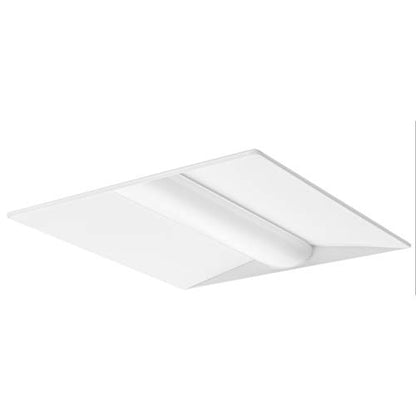 Lithonia Lighting 2x2 LED Troffer Light, BLT Series Low Profile LED Drop in Ceiling Light for Dropped Ceiling with Curved Ribbed Diffuser, 3300 Lumens, 4000K Cool White - color: 4000K, size: 2 ft x 2 ft, style: Standard