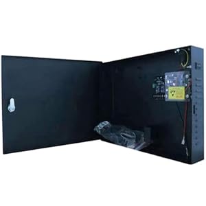 Backup Battery Supported Access Control Solution for 1-Door Security locking system Overhead Rex Exit Sensor Metal Combo Reader/PIN Entry 600LBS Magnetic Lock Phone APP Remote Open Lock - style: Metal Keypad Motion Exit 1 Door