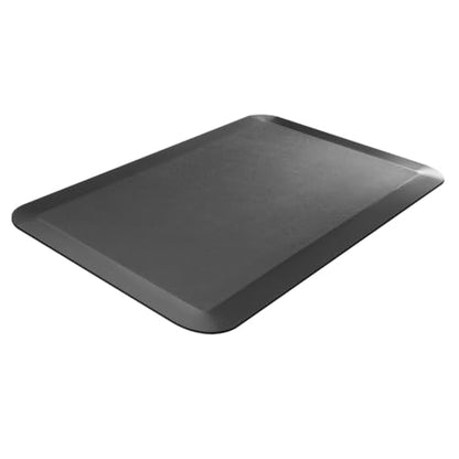 Desky Anti-Fatigue Rectangle Standing Mat Cushioned Ergonomic 121 x 50 cm Floor Mat for Sit Stand Desks, Non-Slip Beveled Edge Design, Reduces Fatigue & Pressure Office Home Workspace Comfort Mat - size: 0.8"L x 47.6"W x 19.7"Th