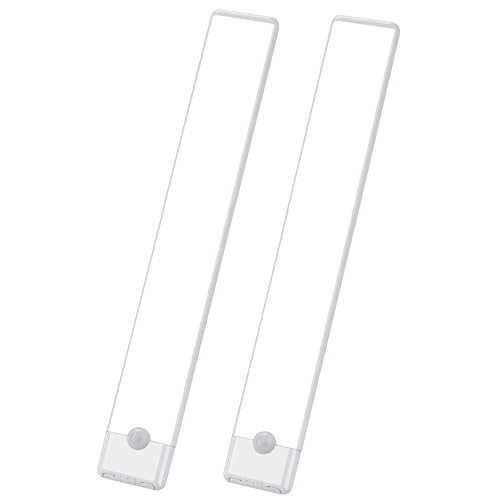 Motion Sensor Under Cabinet Lights, 2-Pack, Cool White, 12 inch - color: Cool White, size: 12 inch
