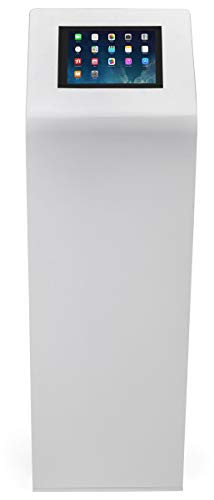 Displays2go 12.9 Inch Tablet Kiosk Stands - color: White, size: Up to 12.9” Monitor Size