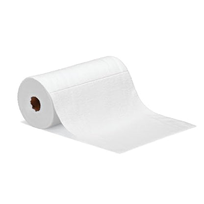 PIG ShopReady Microfiber Wipers| Durable Low-Lint Microfiber Rags | 50 per Roll | 12" W x 12" L | White | PM50821-WH - color: White