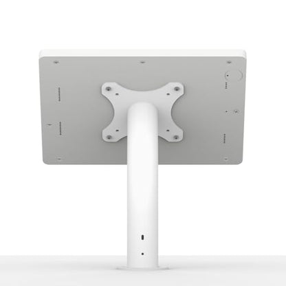 VidaMount White Enclosure and Fixed Neck Wall/Table Surface Mount [Bundle] Compatible with iPad Pro 10.5" & Air 3rd Gen - color: White, size: iPad Pro 10.5" & Air (3rd Gen)