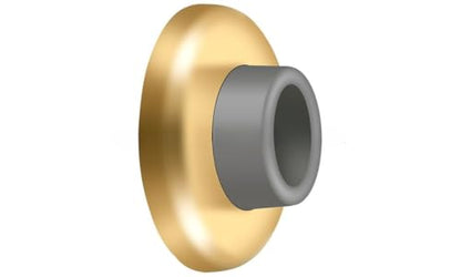 Deltana WB250CR003 21/2-Inch Diameter Wall Mount Concave Flush Bumper - color: PVD Polished Brass