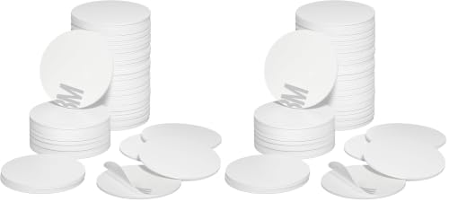 10pcs T5577 Sticker 125khz RFID Tags T5577 RFID Sticker RFID Chip T5577 Adhesive T5577 Proximity ID Card Token Rewritable Dia 25mm (Pack of 2) - size: 25mm (1 inch) diameter (Pack of 2)