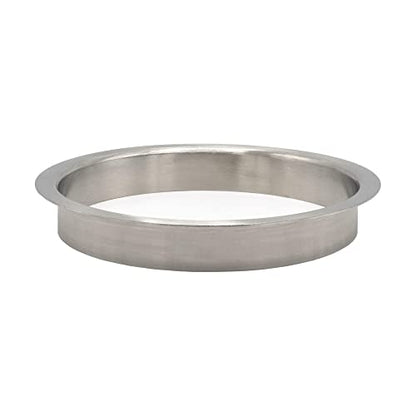 OUTWATER 6" (Nominal) Diameter x 1" Height 304 Polished Stainless Steel Trash Grommets for Countertop Inserted Trash - size: 6in. Dia x 1in. H