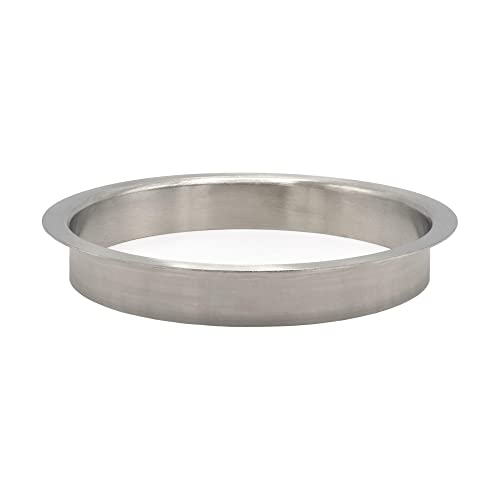 OUTWATER 6" (Nominal) Diameter x 1" Height 304 Polished Stainless Steel Trash Grommets for Countertop Inserted Trash - size: 6in. Dia x 1in. H