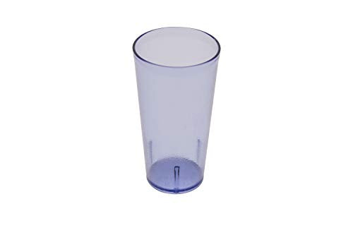 G.E.T. 6620-1-BL-EC Heavy-Duty Plastic Restaurant Tumblers, 20 Ounce, Blue (Set of 4) - color: Blue, size: 20 Ounces, style: 20 ounces