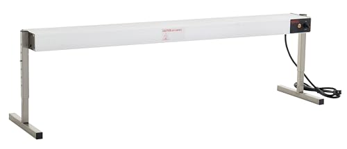 Kratos Commercial Food Warmer Accessory, 48" Countertop Strip Warmer with Stainless Steel Adjustable T-Style Legs, 120V, 1100W (28W-593) - size: 48" T-style legs