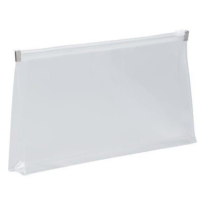 JAM PAPER Plastic Envelopes with Zip Closure - #10 Booklet Wallet - 5 x 10 - Clear - 3/pack - color: Clear, size: #10 Business Size - 3 Pack