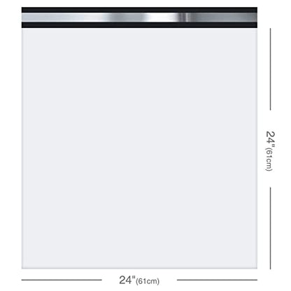 Fuxury Large Poly Mailers 24x24" 1200Pcs,Shipping Bags for Clothes,White - color: White, size: 24x24" 1200pcs