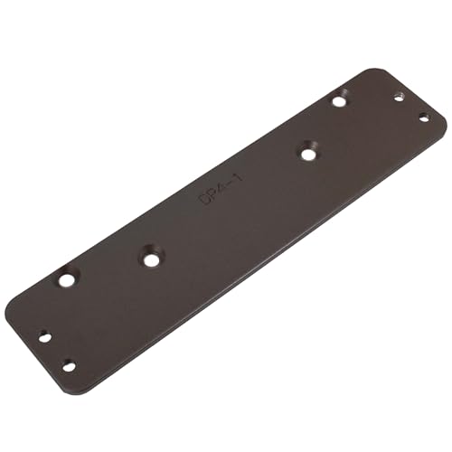 Stanley Commercial Hardware Small Drop Plate Kit for QDC300 Series Standard Duty Door Closers, Push and Pull, 2.38" Width, 9.76" Height, Paint