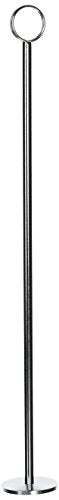Browne Foodservice 18" Chrome-Plated Menu and Card Holder
