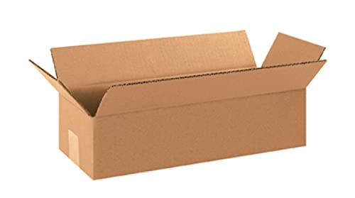 Secure Seal - 12x4x4 Pack of 100 Corrugated Cardboard Packing Shipping Mailing Moving Carton Boxes - color: 100 Pack, size: 12x4x4
