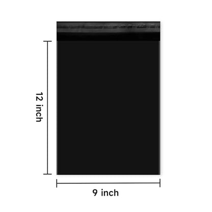 KKBESTPACK Black Poly Mailers 9x12 in, Mailing Envelopes, 200 Pcs - color: Black, size: 9" x 12" 200 pcs