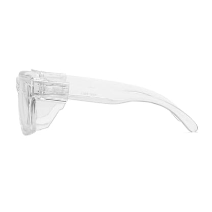 Safety Glasses Photochromic ANSI Z87.1Anti blue light UV Protection For Men Women - color: Clear