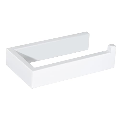 Sayayo White Toilet Paper Holder Wall Mount, RV Toilet Tissue Holder - color: White