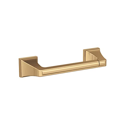 Amerock Mulholland 8-13/16" Champagne Bronze Pivoting Toilet Paper Holder - color: Champagne Bronze, size: Toilet Paper Holder