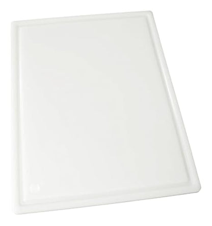 Winco CBI-1520 Grooved Cutting Board, 15-Inch by 20-Inch by 1/2-Inch, White,Medium