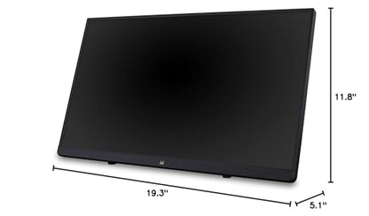 ViewSonic TD2230 22 Inch 1080p Touch Screen Monitor, 10-Point Multi-Touch for Retail POS and Kiosks, Durable 7H Scratch-Resistant Glass, 100x100 mm VESA Compatible, HDMI, and DisplayPort Inputs - style: 22-Inch
