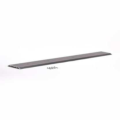Aluminum Thresholds Extra Width 5"-6"-7"-8" Inch - Residential/Commercial use. Saddle/Handicap Easy Installing and Accessible/Fireproof Rated high-Quality (5"x36") - size: 5"x36"