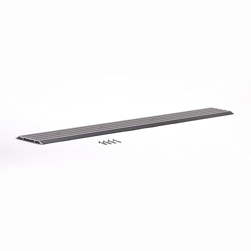 Aluminum Thresholds Extra Width 5"-6"-7"-8" Inch - Residential/Commercial use. Saddle/Handicap Easy Installing and Accessible/Fireproof Rated high-Quality (5"x72") - size: 5"x72"