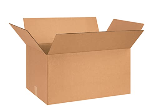 Secure Seal - 24x15x12” Pack of 15 Corrugated Cardboard Packing Shipping Mailing Moving Carton Boxes Cold Water Box - color: 15 Pack, size: 24x15x12