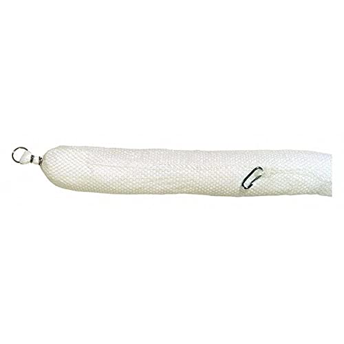 Oil-Only Contractor Grade Absorbent Sock/Net Boom, Polypropylene, 10’ x 5” (L x Dia.), Bright White, Pack of 4 (WB510SN)