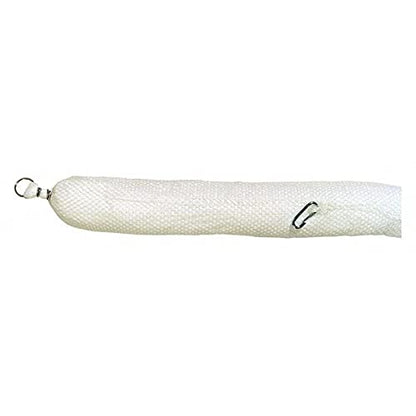 Oil-Only Contractor Grade Absorbent Sock/Net Boom, Polypropylene, 10’ x 5” (L x Dia.), Bright White, Pack of 4 (WB510SN)