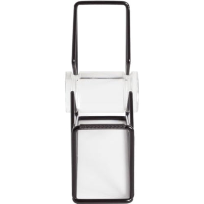 U Brands Desktop Tape Dispenser, Wire Metal, Black - 3839U06-24 - color: Black