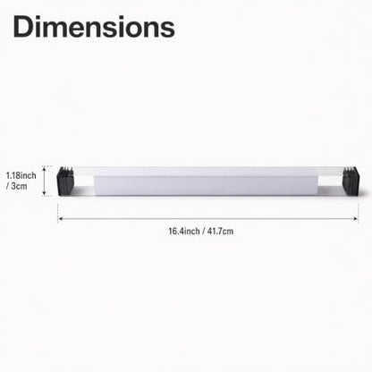 2Pcs Checkout Lane Dividers Check Out Market Line Signs Reusable PVC DIY