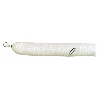 Oil-Only Contractor Grade Absorbent Sock/Net Boom, Polypropylene, 10’ x 5” (L x Dia.), Bright White, Pack of 4 (WB510SN)