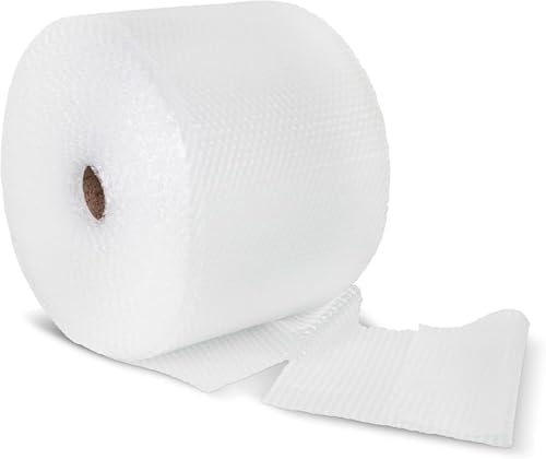 Bubble Roll Wrap 12" x 225', 1-Pack 3/16" Perforated Small Cushioning - size: 225x12 | Perf 24 | 1 Roll