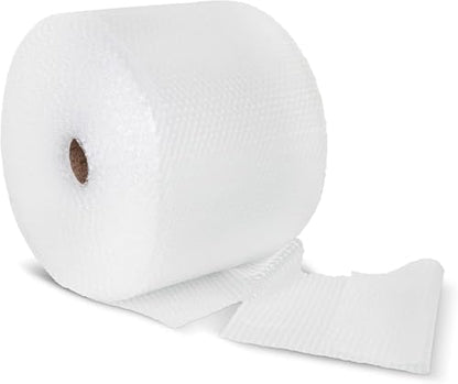 Bubble Roll Wrap 12" x 225', 1-Pack 3/16" Perforated Small Cushioning - size: 225x12 | Perf 24 | 1 Roll