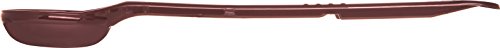 Carlisle FoodService Products 395801 Solid Long Handle Portion Control Spoon, 1.5 oz, Reddish Brown - color: Reddish Brown, size: 1.5 Ounces, style: Contemporary