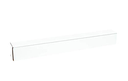 Partners Brand PM1222 12"L x 2"W x 2"H, White (Pack of 50)