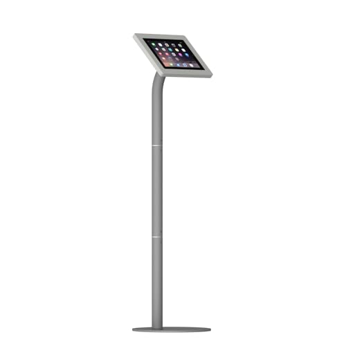 VidaMount Light Grey Enclosure and Floor Stand [Bundle] Compatible with iPad 2/3/4 - color: Light Grey, size: iPad 2/3/4