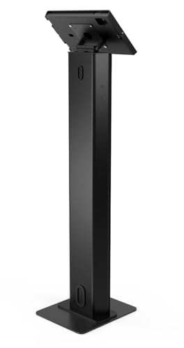 Compulocks iPad Air M2/M3/M4 11", Apex Enclosure Brandable Floor Stand - Black - color: Black, size: iPad Air M2 11" (2024), Apex