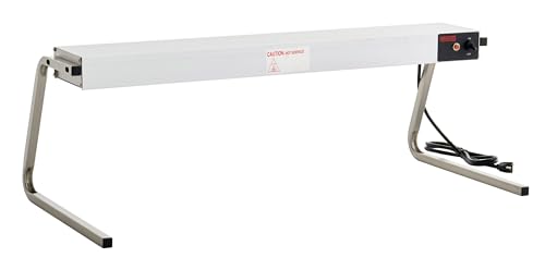 Kratos Commercial Food Warmer Accessory, 36" Countertop Strip Warmer with C-Style Legs, 120V, 850W (28W-596) - size: 36" C-style legs