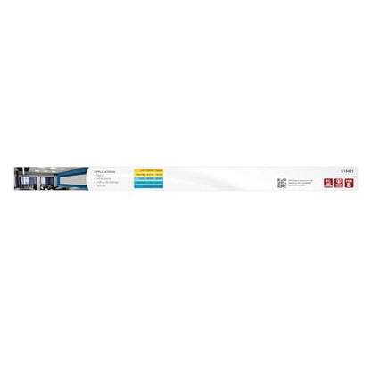 Satco S18421 10W PLL LED Lamp, 2G11 Base, Ballast Bypass Type B, Selectable CCT 3000K to 6500K Soft White to Daylight, 1180-1250 Lumens, Frost, 120-277V, Shatter Proof, 50000 Hours (2 Pack)