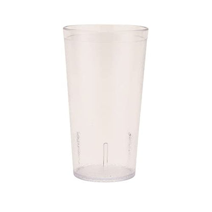 GET 32 oz Clear Plastic Tumbler (Set of 12) - color: Clear, size: 12 Count (Pack of 1), style: 32 ounces