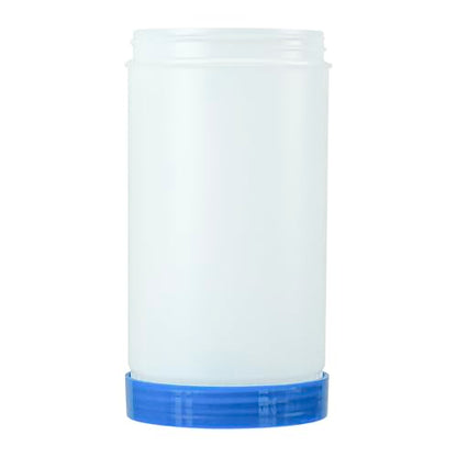 Restaurantware Plastic Storage Container Bottle, Quick Pour, 1 qt - color: Blue, size: 32 Ounces