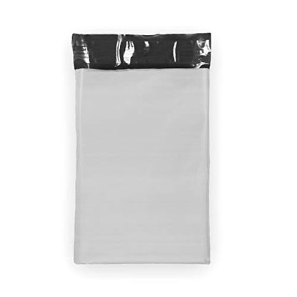 10 EcoSwift 14.5 x 19 White Large Poly Mailers Size #7 Self Sealing Envelopes Plastic Shipping Mailing Bags 14.5x19 2.35 mil - size: 14.5x19