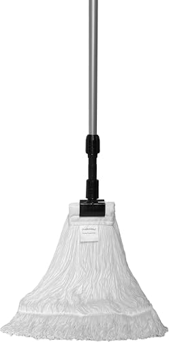 Professional Nylon Looped-End Wax Mop (3 Pack) - Large Size with Wide Band - size: Large w/Wide Headband