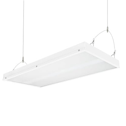200W LED Linear High Bay Shop Light, 24000LM High Bay Led Shop Lights, 5000K Linear Hanging Shop Light, 600W-800W HPS Eqv., 100-277V Commercial Hanging Lamp for Garage Warehouse