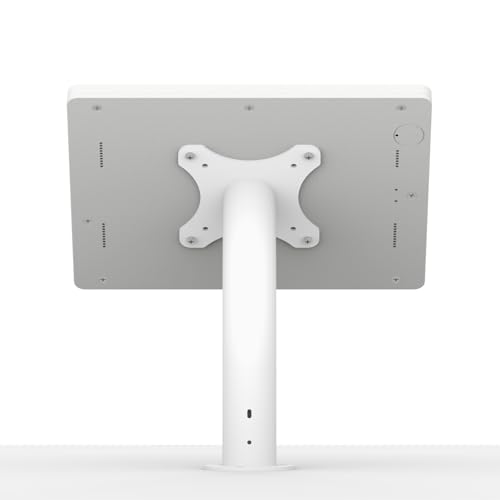 VidaMount White Enclosure and Fixed Neck Wall/Table Surface Mount [Bundle] Compatible with iPad Pro 11" (1st Gen) & Air 10.9" (4th Gen) - color: White, size: iPad Pro 11" (1st Gen) & Air 10.9" (4th Gen)